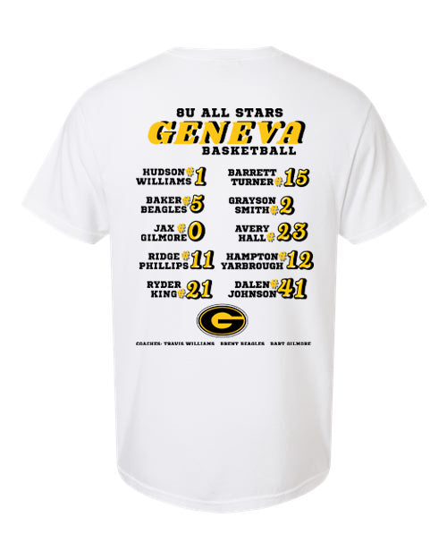 Geneva 8U All Stars Comfort Color Shirt