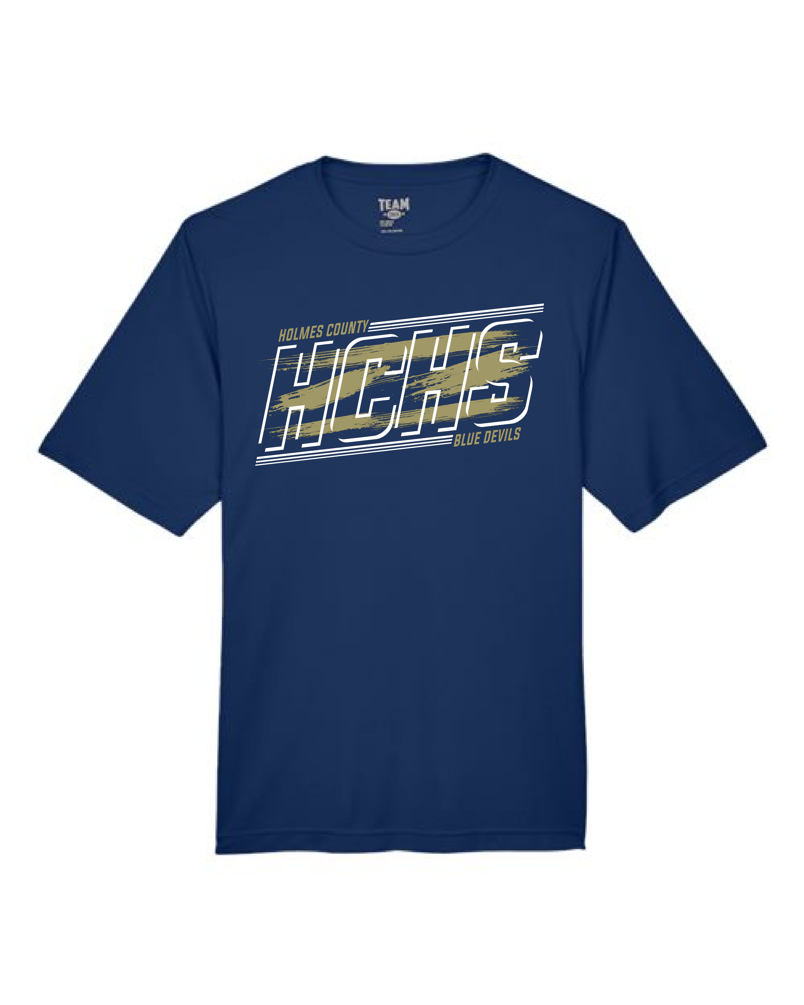 HCHS Splash Design Performance T-Shirt #TT11