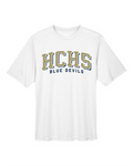 HCHS Block Distressed Design Performance T-Shirt #TT11
