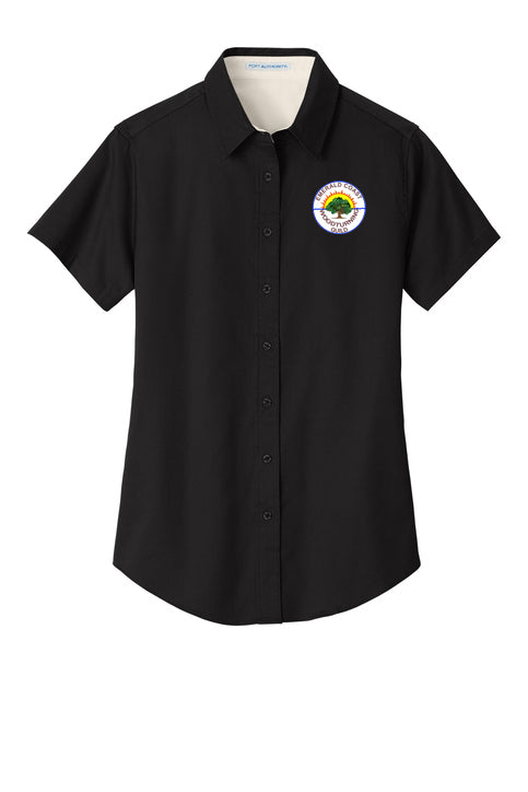 ECWG Embroidered Women's Port Authority® Short Sleeve Easy Care Shirt (L508)