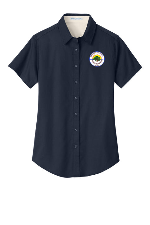 ECWG Embroidered Women's Port Authority® Short Sleeve Easy Care Shirt (L508)