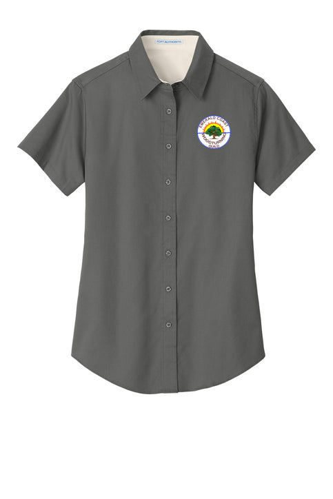 ECWG Embroidered Women's Port Authority® Short Sleeve Easy Care Shirt (L508)