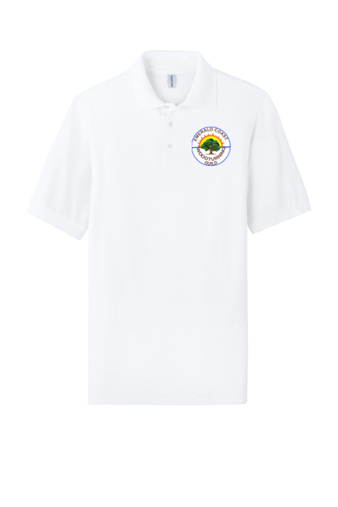 ECWG Embroidered Cotton Polo (443M)