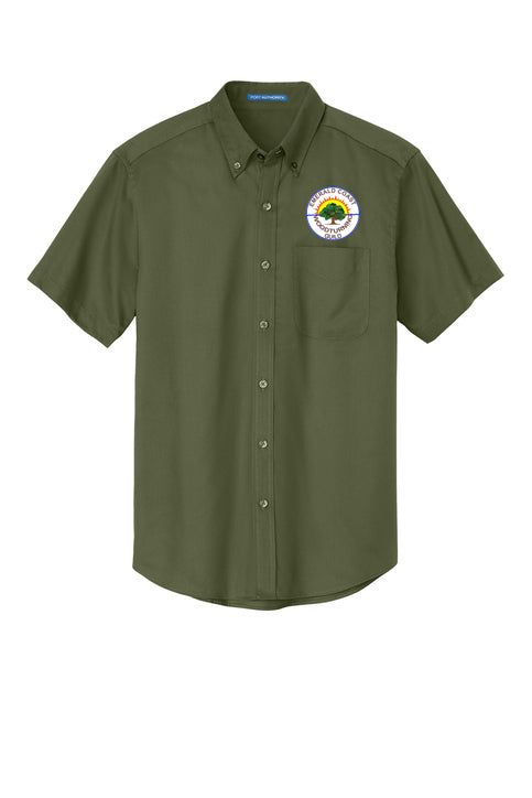 ECWG Embroidered Port Authority® Short Sleeve Easy Care Shirt (S508)