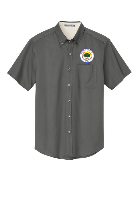 ECWG Embroidered Port Authority® Short Sleeve Easy Care Shirt (S508)