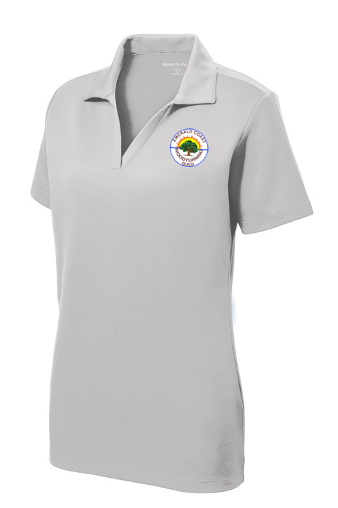 ECWG Embroidered Women's Sport-Tek® PosiCharge® RacerMesh® Polo (LST640)