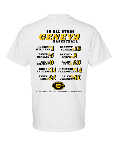 Geneva 8U All Stars Gildan Softstyle