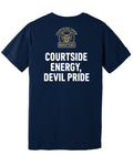 Bella Canvas V-neck Courtside Crew Shirt BC3005
