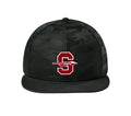 Camo Flat Bill Snapback (NE407)