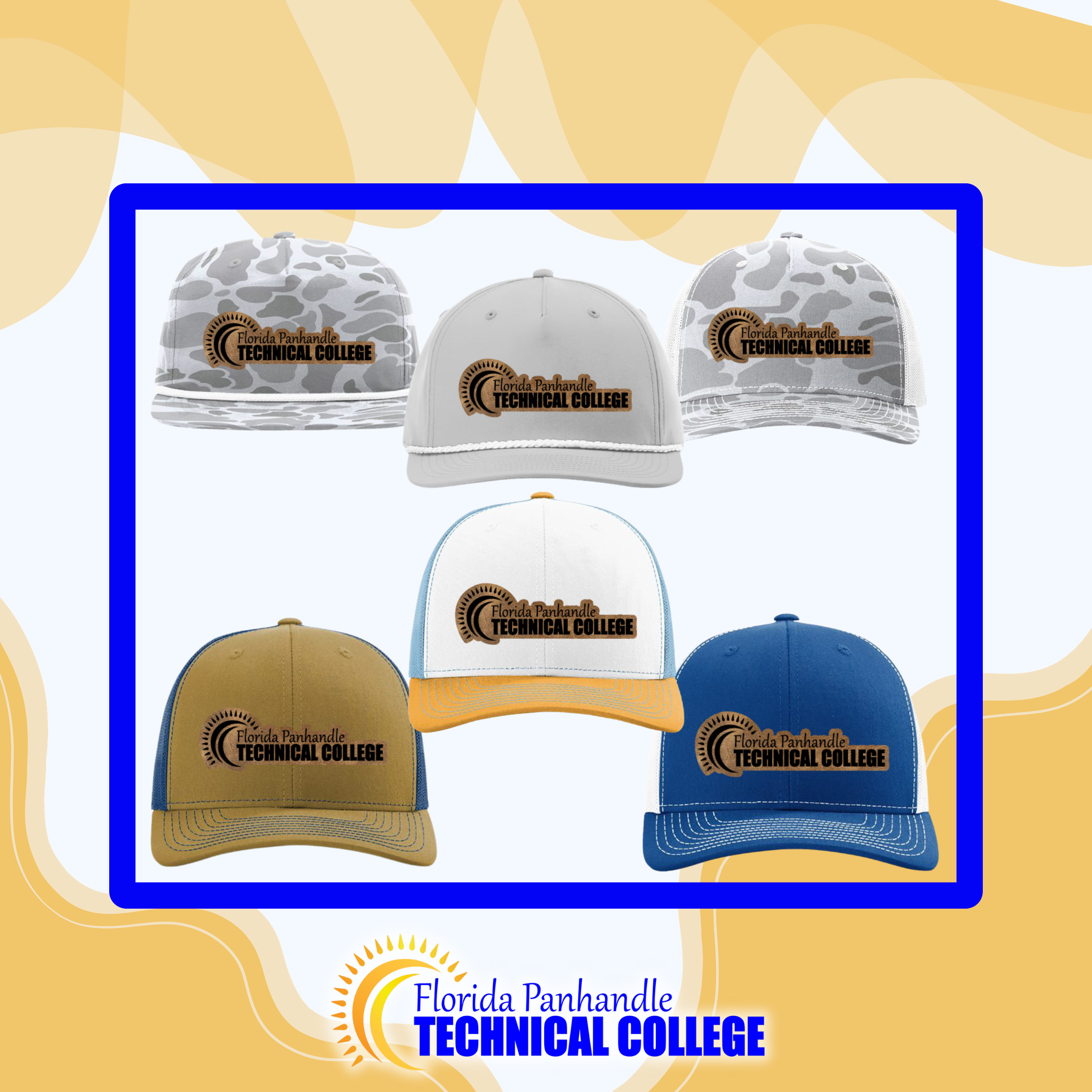 FPTC Leather Patch Richardson Hats