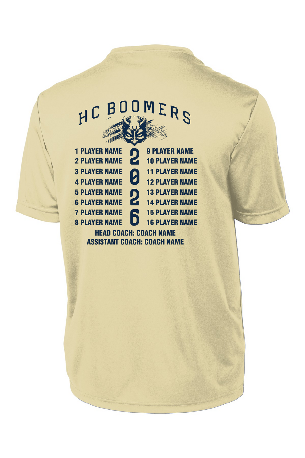 Holmes County Boomers Roster T-Shirt