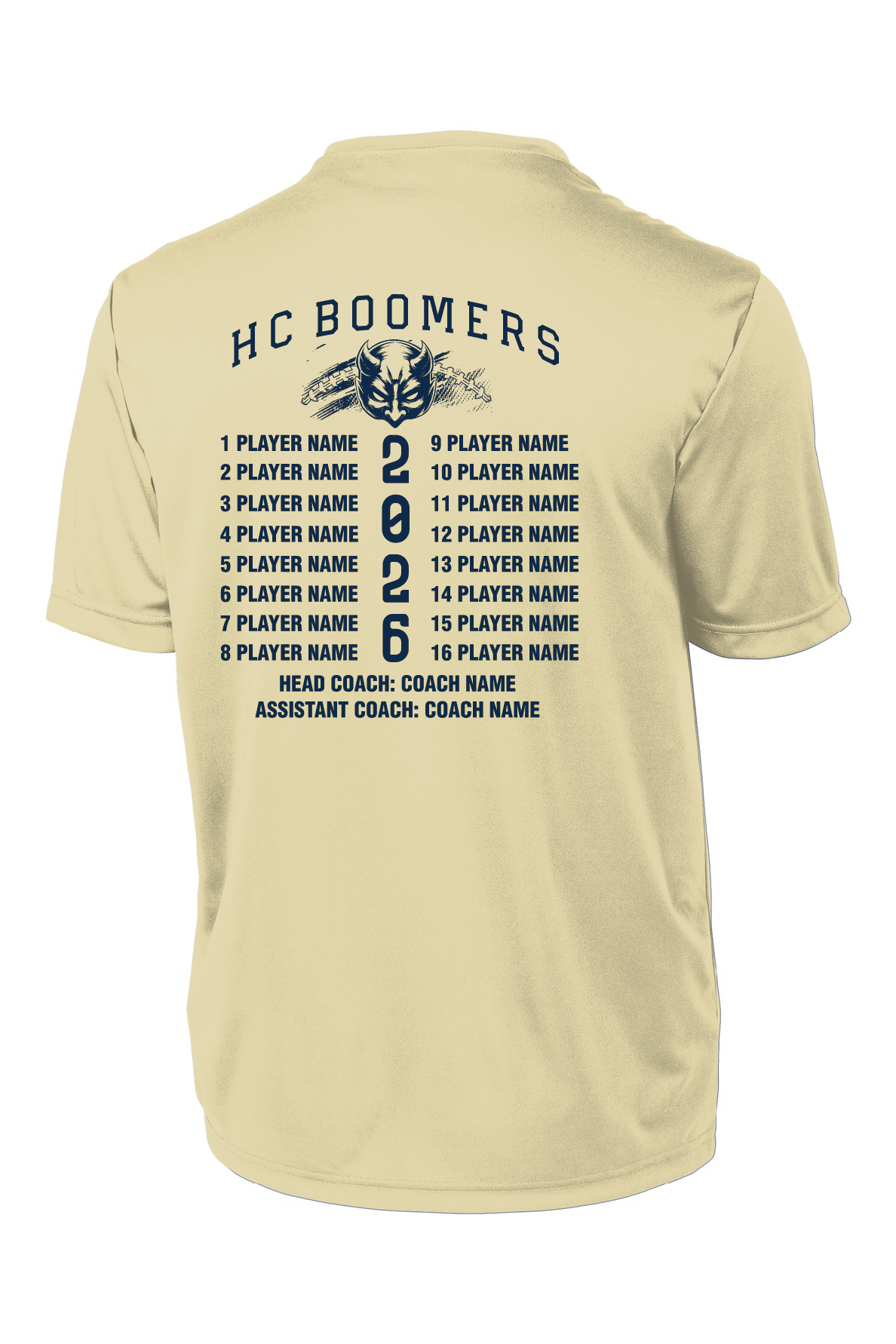 Holmes County Boomers Roster T-Shirt