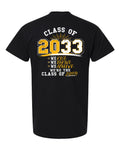 Class of 2033 Class T-Shirt