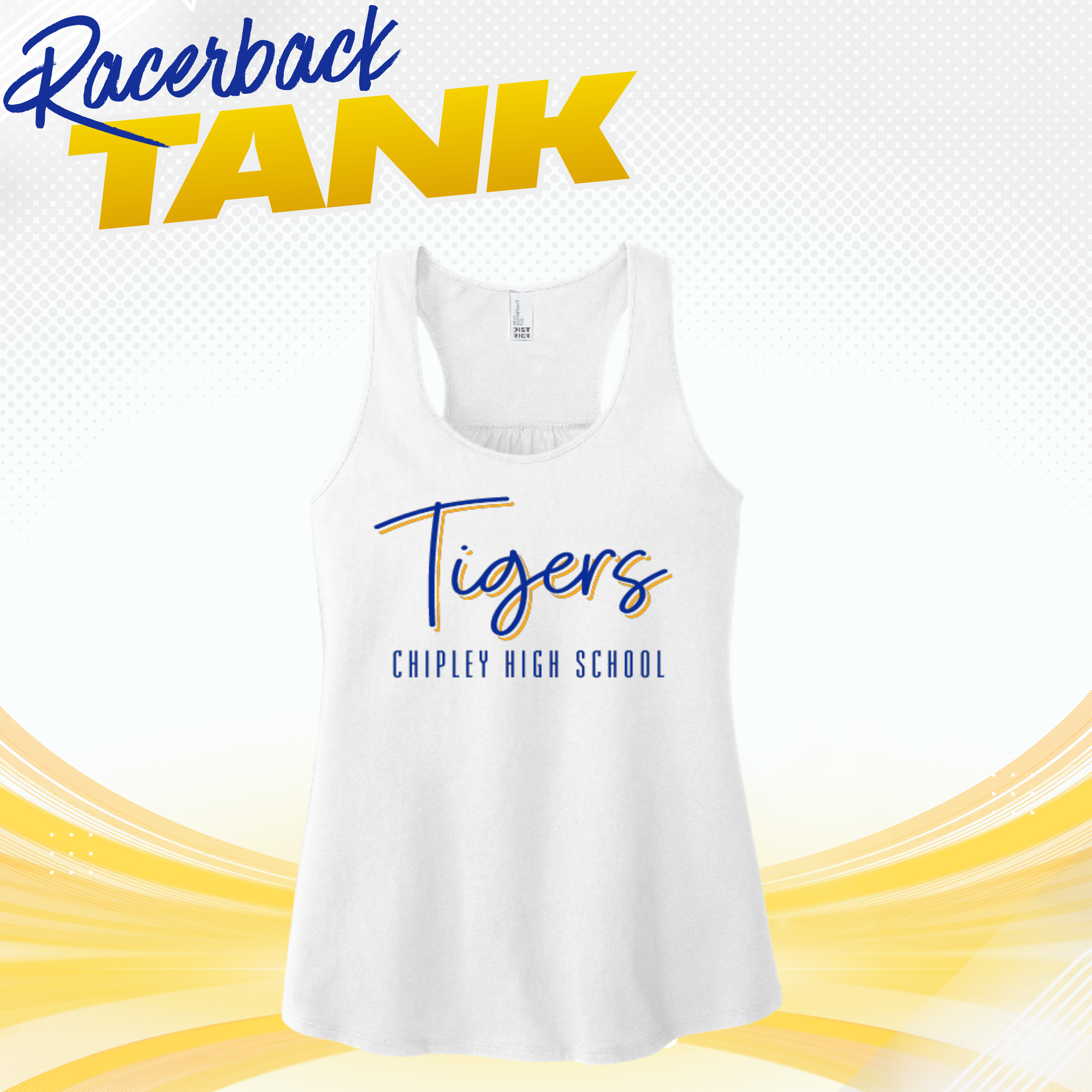 Chipley Tigers Racerback Tank DT6302
