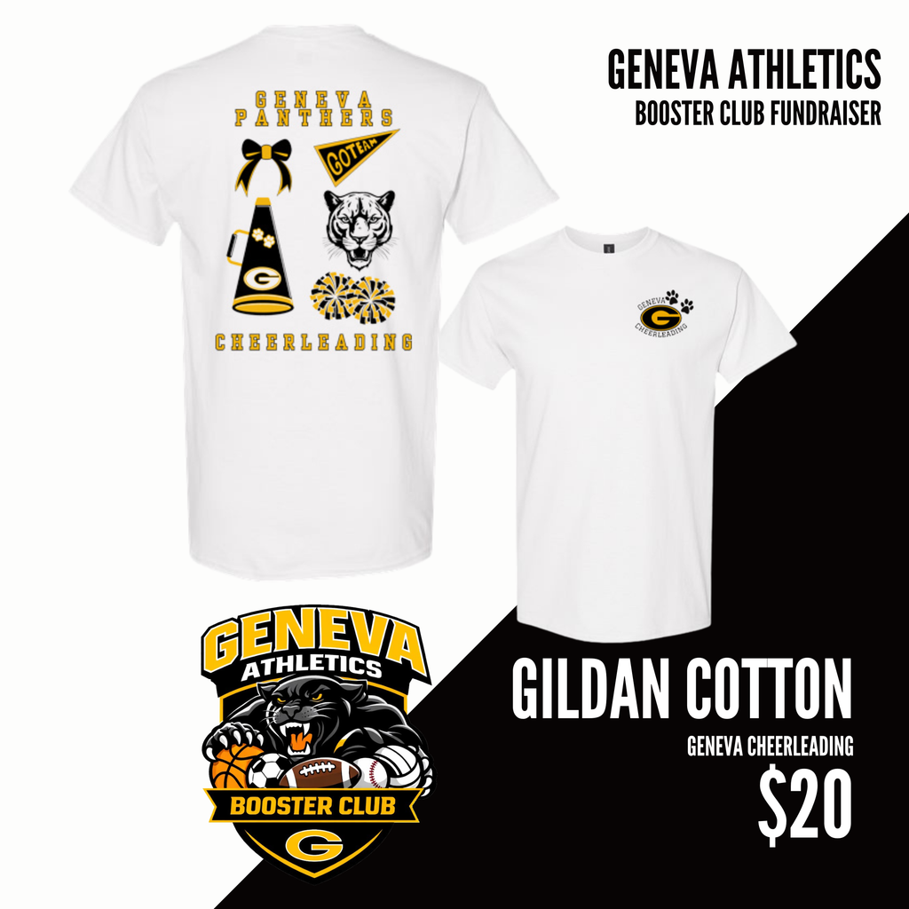 Geneva Cheerleading Spirit Shirt (5000)