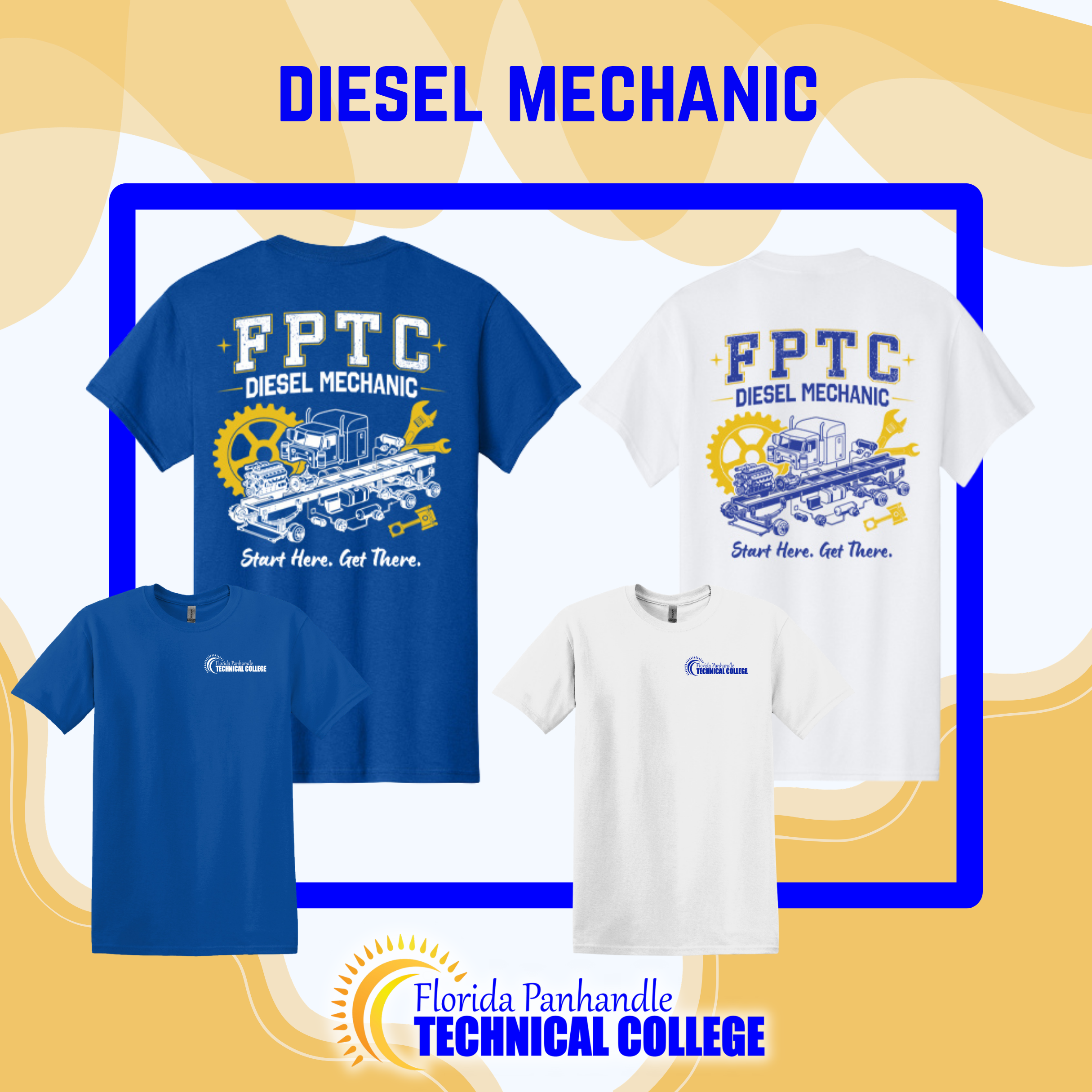 FPTC Diesel Mechanic T-Shirt (5000)