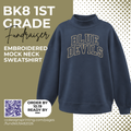 Blue Devils Mock Neck Sweatshirts (7187)