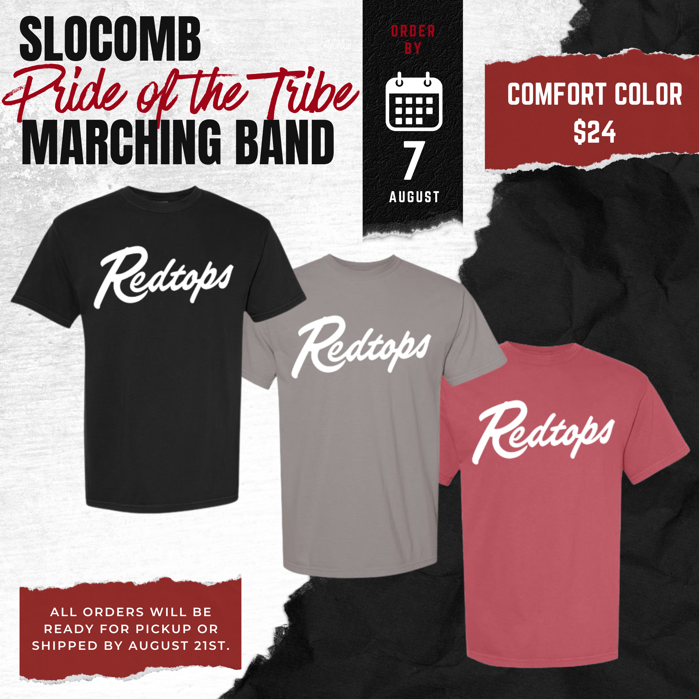 Redtops Comfort Color T-Shirt 1717