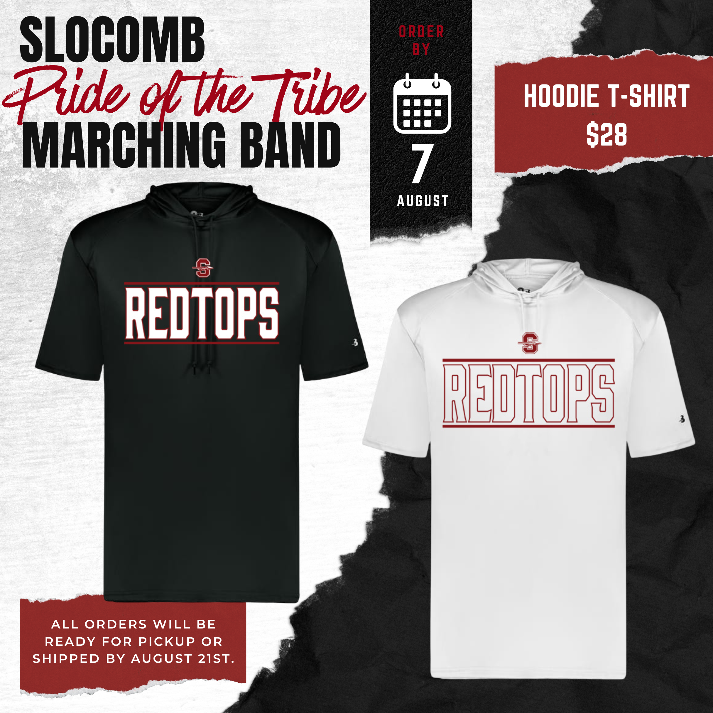 Redtops Badger Hoodie 4123