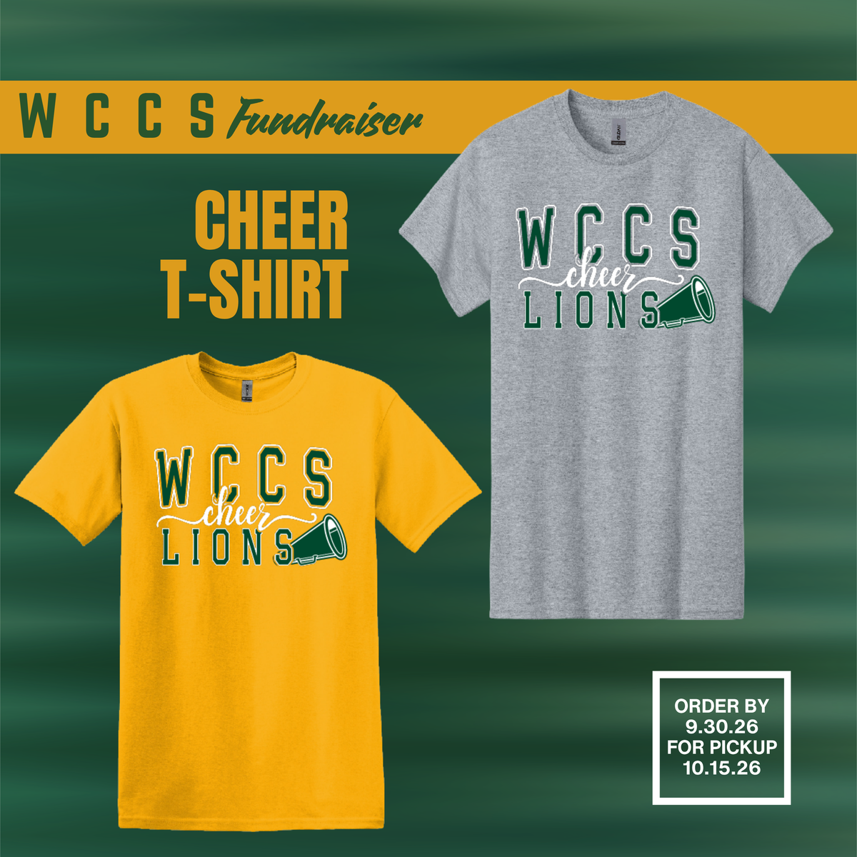 WCCS Cheer Cotton Spirit Shirt (5000)