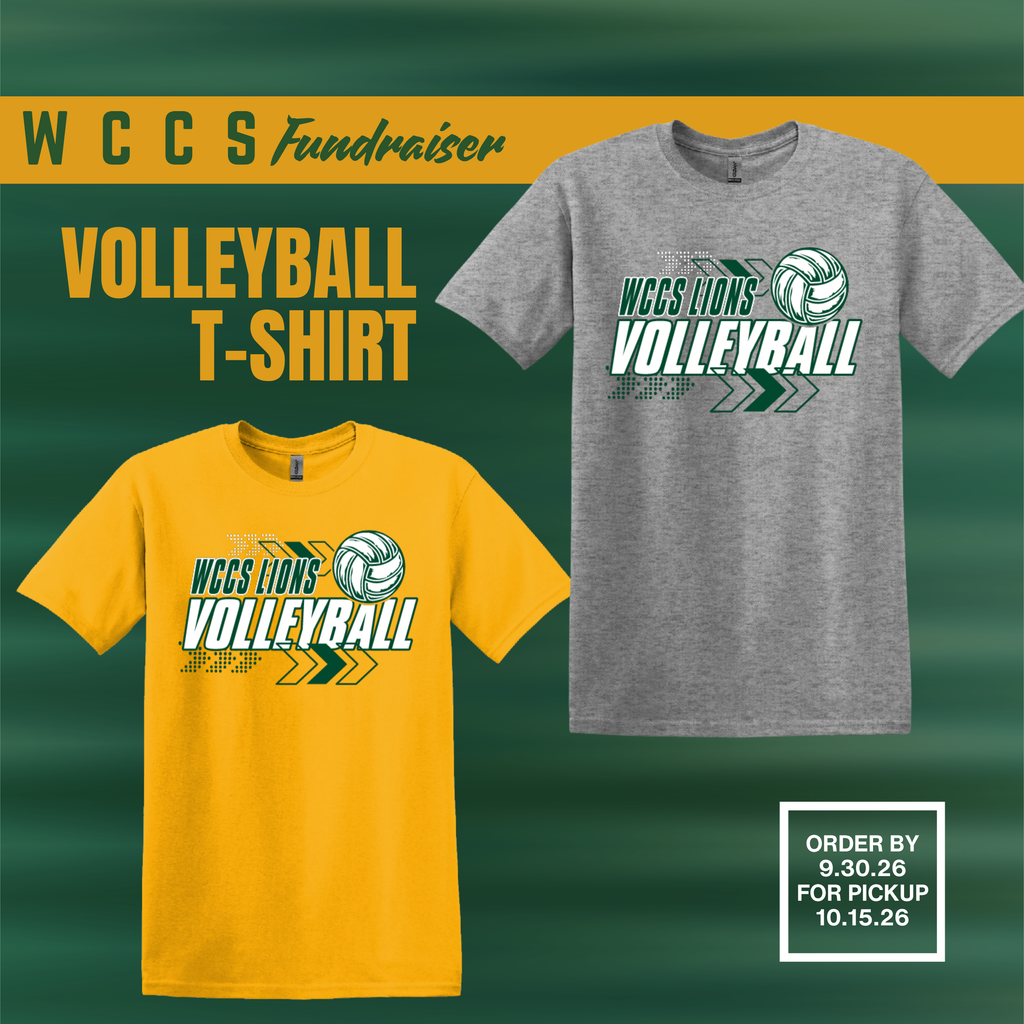 WCCS Volleyball Cotton Spirit Shirt (5000)