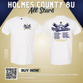 Holmes County 8U Baseball 2026 Gildan 5000