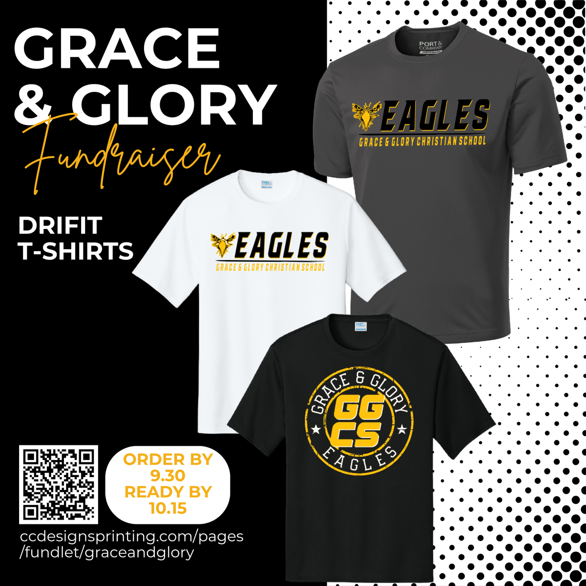 Grace & Glory Drifit Spirit Shirt (PC380)