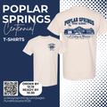 Poplar Springs Centennial T-Shirt (5000)