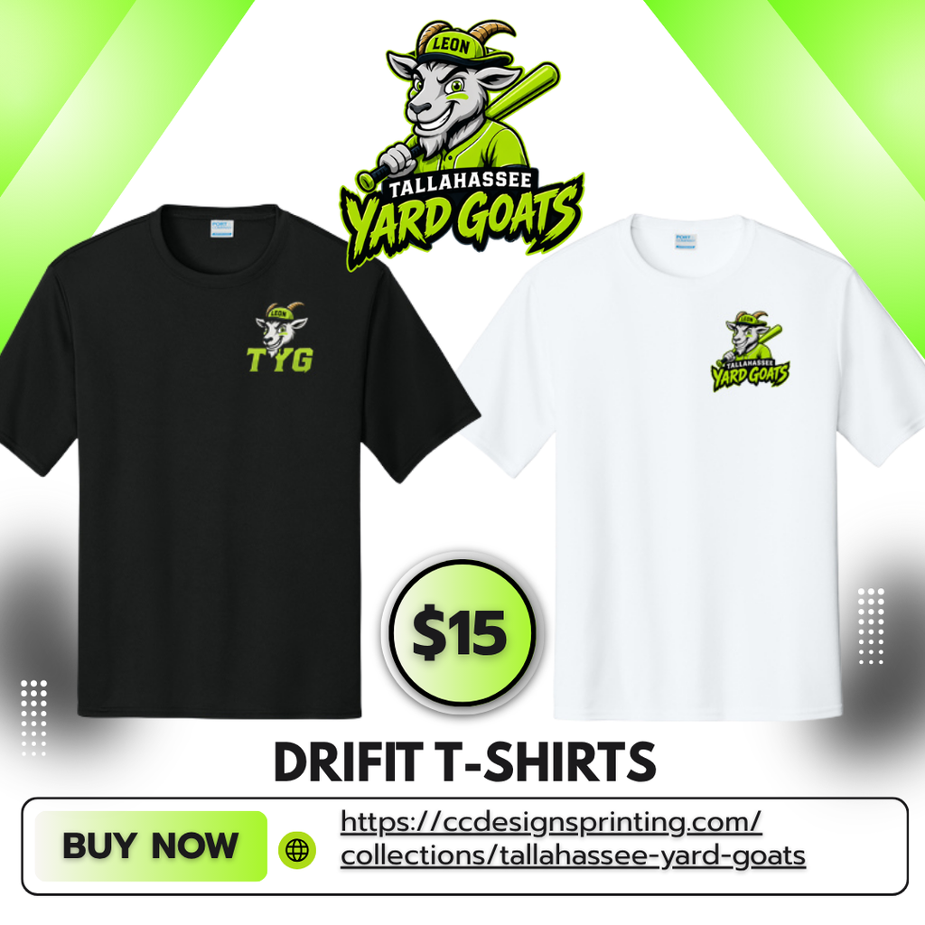 Tallahassee Yard Goats Drifit PC380