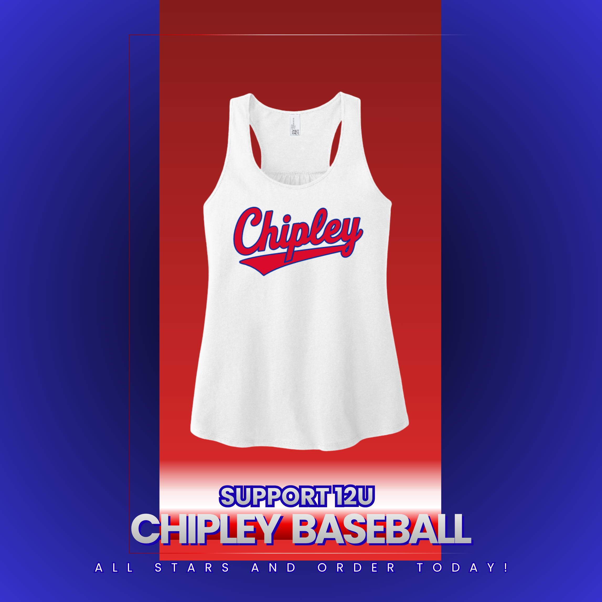 Chipley 12U Baseball Racerback Tank DT6302