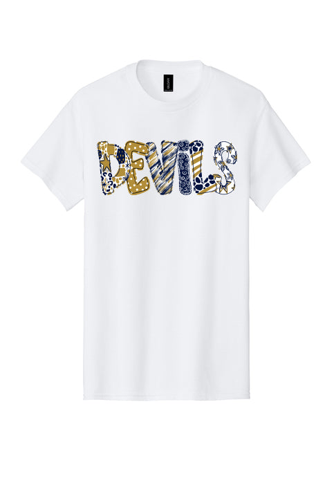 Devils Doodle T-Shirt Gildan 5000