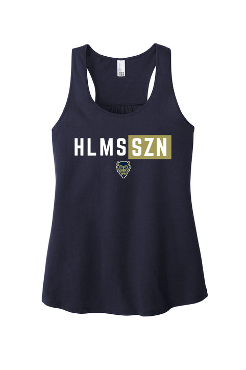 HLMS SZN Racerback Tank DT6302