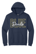 Blue Devils Gildan Hoodies (18500)