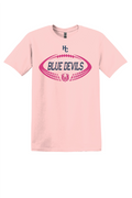 Holmes County Blue Devils Pink T-Shirt