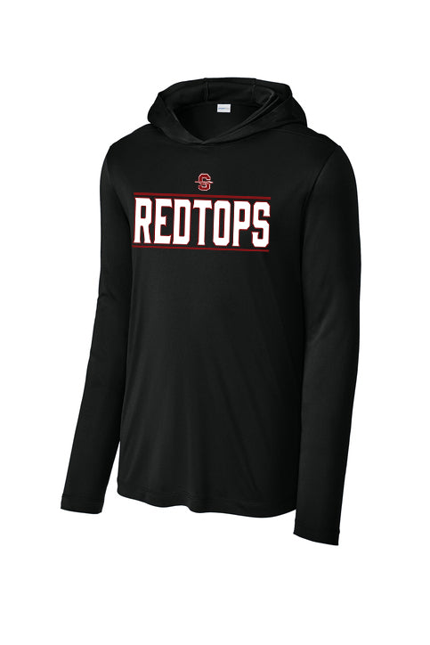 Redtops Sport Tek Long Sleeve Hoodie T-shirt (ST420LSH)