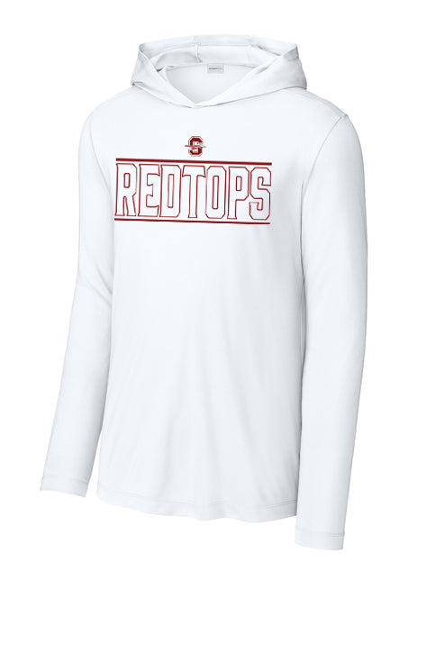 Redtops Sport Tek Long Sleeve Hoodie T-shirt (ST420LSH)