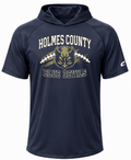 Holmes County Short Sleeve Hoodies (Style-Champro T103)