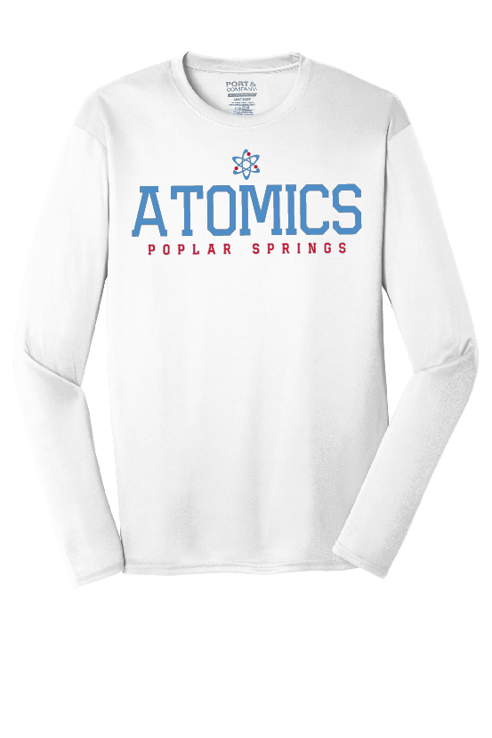 Poplar Springs Long Sleeve Drifit Spirit Shirt (PC380LS)
