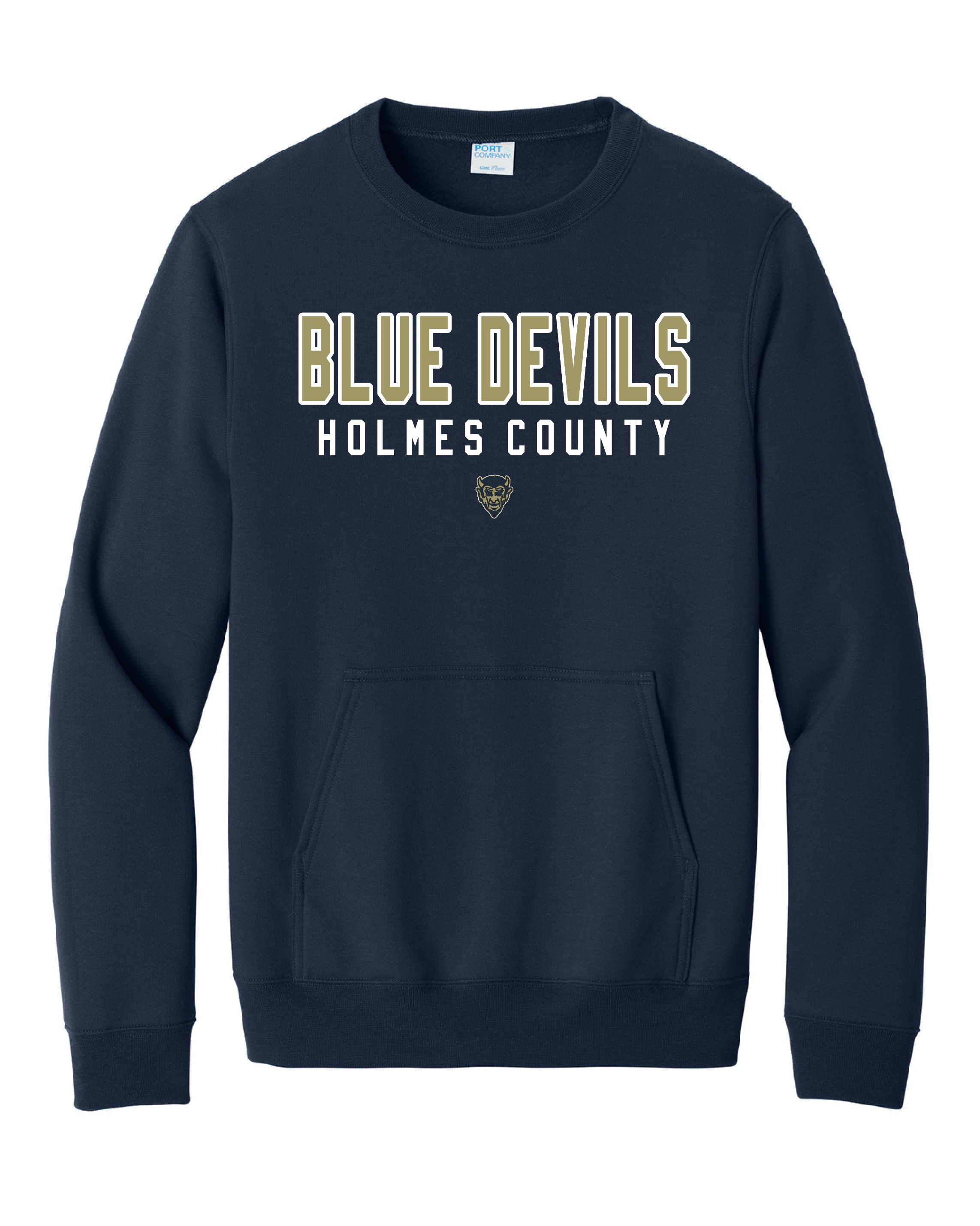 Crewneck Sweatshirt with a Pocket #PC78PKT