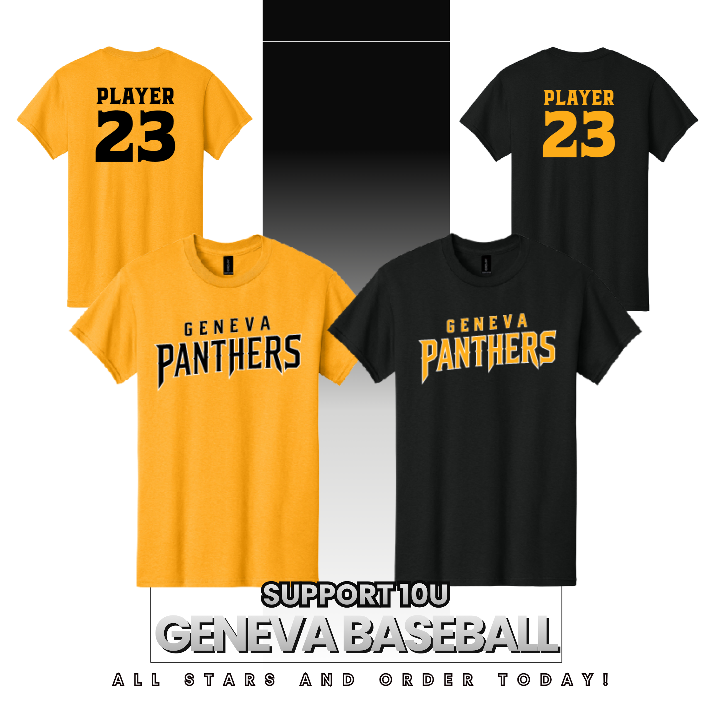 Geneva Panthers Gildan 5000
