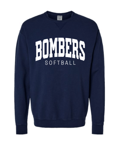 Bombers Softball Crewneck Sweatshirt GDH400