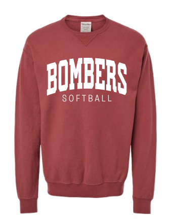 Bombers Softball Crewneck Sweatshirt GDH400
