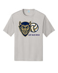 Performance Lady Blue Devils Volleyball T-shirt PC380