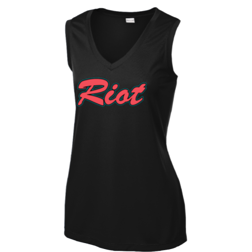 Sport-Tek ® Women's Sleeveless PosiCharge ® Competitor V-Neck Tee. LST352
