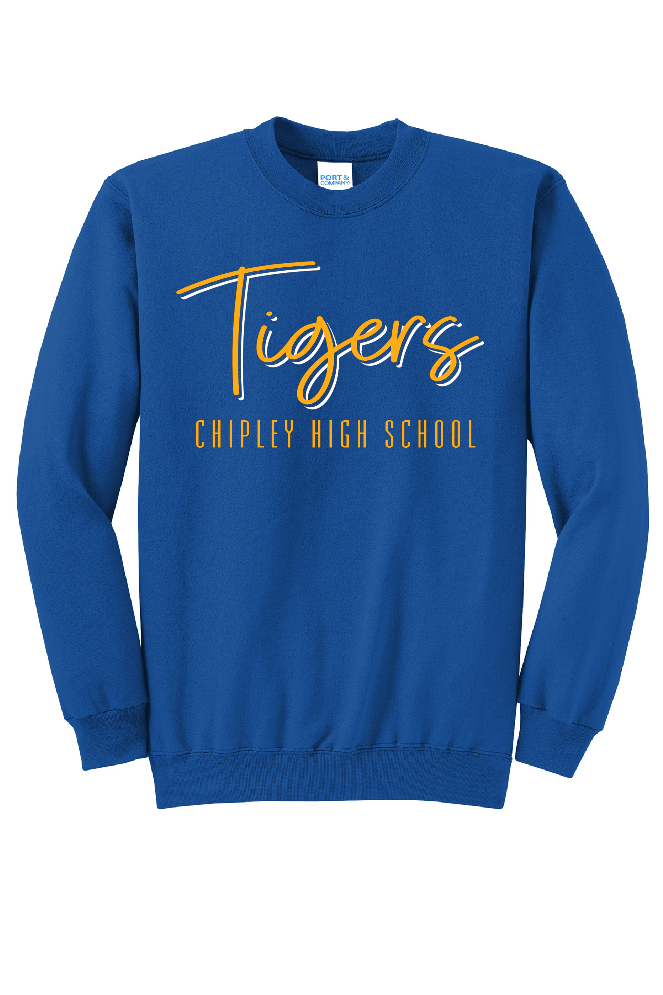 Chipley Tigers Crewneck Sweatshirt (PC78)