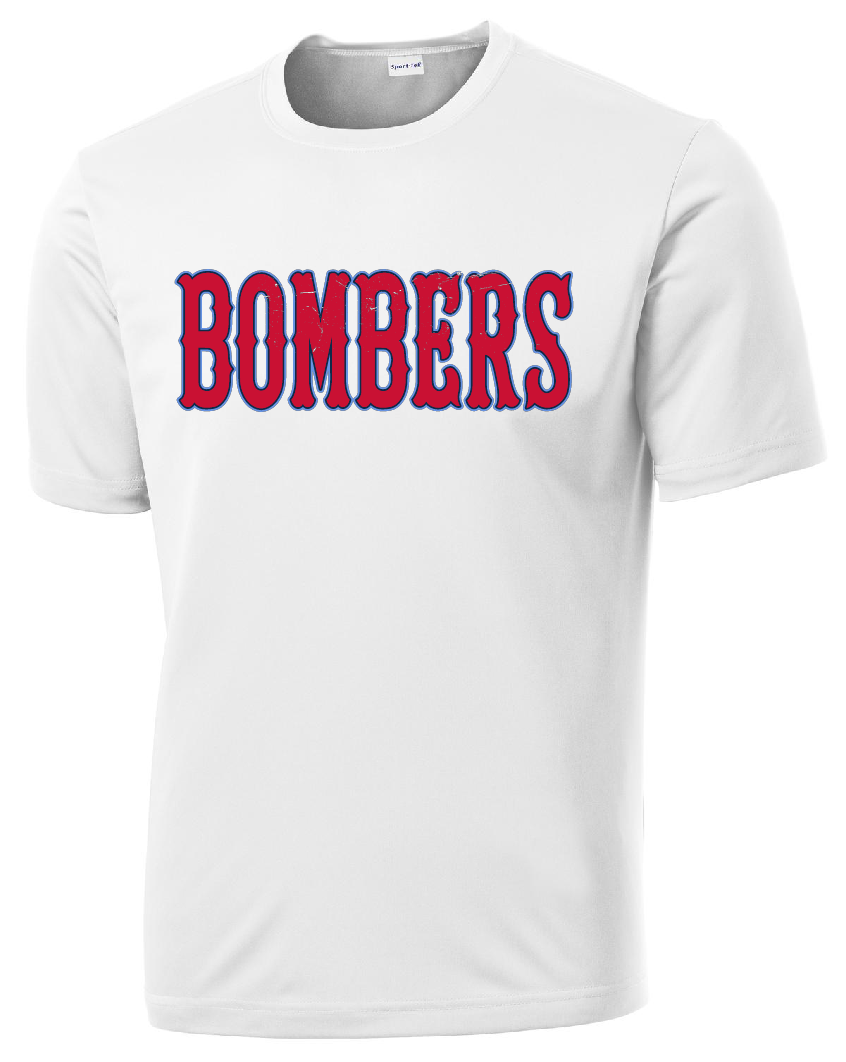 Bombers Distressed Drifit T-Shirt ST350