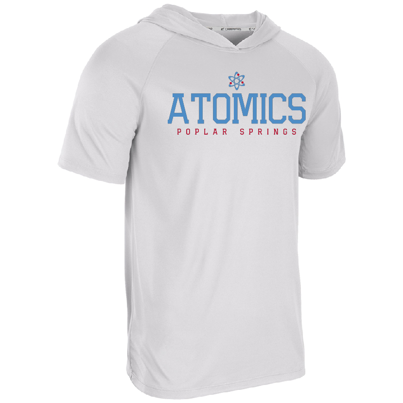 Poplar Springs Short Sleeve Hoodies (Style-Champro T103)