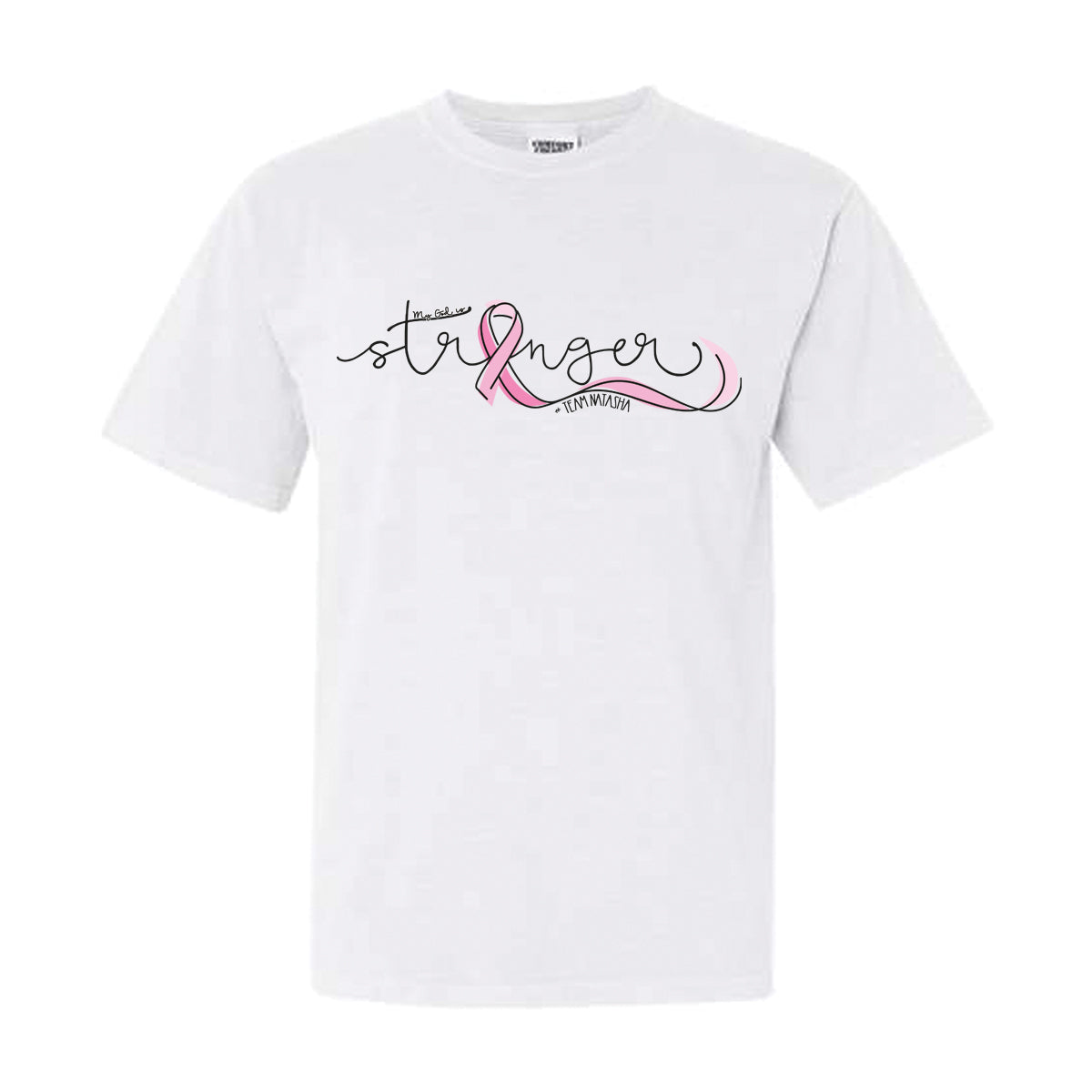 Custom My God is Stronger Comfort Colors Short Sleeve T-Shirt