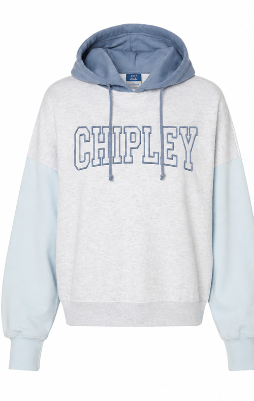 Chipley Embroidered Crop Hoodies (W23716)