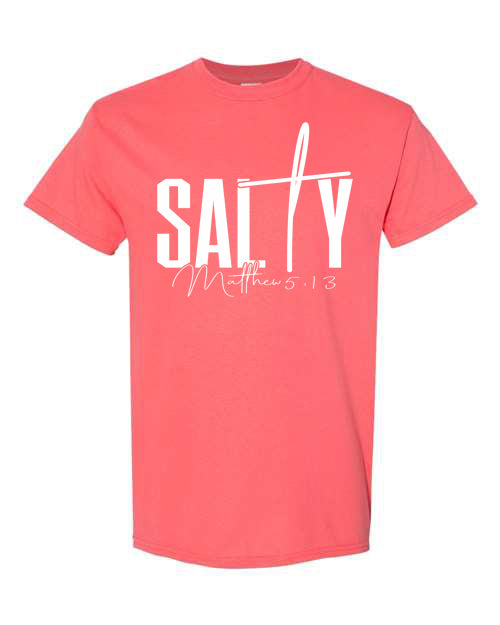 "Salty Matthew 5:13" Gildan Short Sleeve Shirts